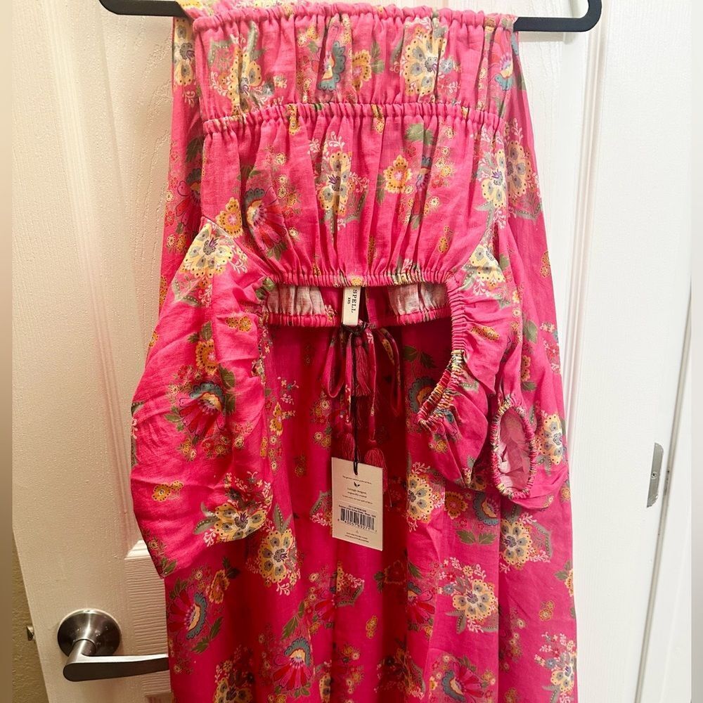 Spell Solstice Linen Soiree Dress - size XXS - Picture 4 of 6